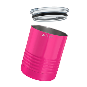 Pink Gloss 10oz Lowball Tumbler