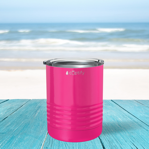Pink Gloss 10oz Lowball Tumbler