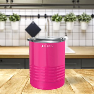 Pink Gloss 10oz Lowball Tumbler
