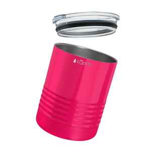 Pink Bright Gloss 10oz Lowball Tumbler