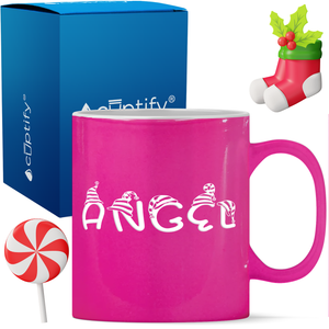 Personalized Elfen Christmas Font 11oz Coffee Mug