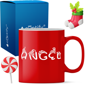 Personalized Elfen Christmas Font 11oz Coffee Mug