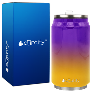 Minnesota Ombre 12oz Cola Can Bottle