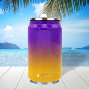 Minnesota Ombre 12oz Cola Can Bottle