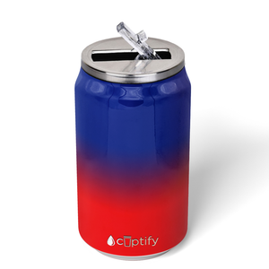 New York Ombre 12oz Cola Can Bottle