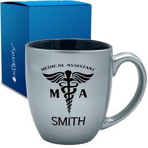 MA Medical Assistant 16oz Personalized Bistro Coffee Mug