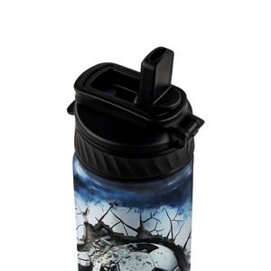 Personalized Soccer Ball Power Strike with Name 18oz Kids Water Bottle