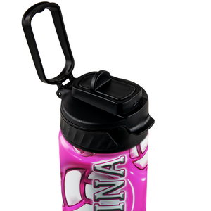 Personalized Bubble Volleyball with Name 18oz Kids Water Bottle
