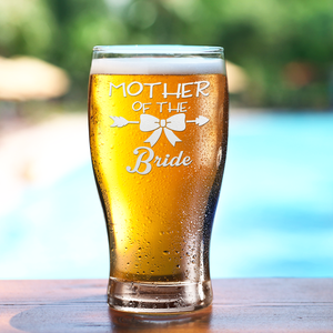 Mother of the Bride Beer Pub Glass