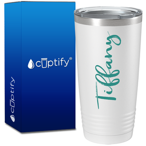 Personalized Tiffany Style on 20oz Tumbler