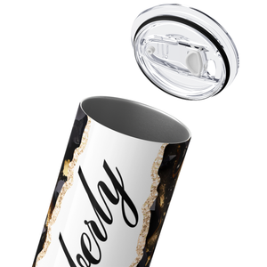 Personalized Starry Night Veins 20oz Skinny Tumbler