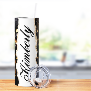 Personalized Starry Night Veins 20oz Skinny Tumbler