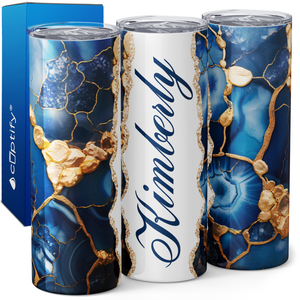 Personalized Golden Nugget Lagoon 20oz Skinny Tumbler