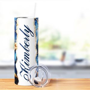 Personalized Golden Nugget Lagoon 20oz Skinny Tumbler