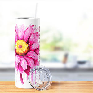 Breast Cancer Survivor 20oz Skinny Tumbler