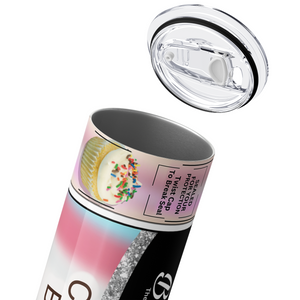 Bitch Stick Cake Batter Lip Balm 20oz Skinny Funny Tumbler