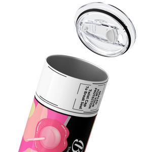 Bitch Stick Lollypop Lips Lip Balm 20oz Skinny Funny Tumbler