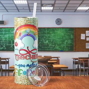 Teacher You make a Difference 20oz Skinny Tumbler