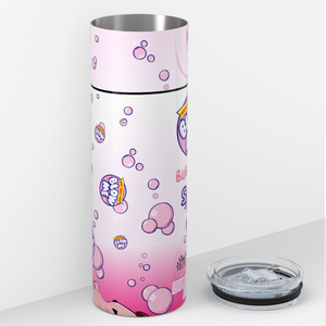 Blow Me Bubble Gum Spray 20oz Skinny Tumbler