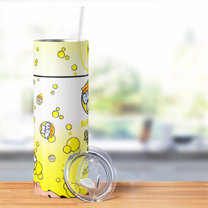 Blow Me Banana Gum Spray 20oz Skinny Tumbler