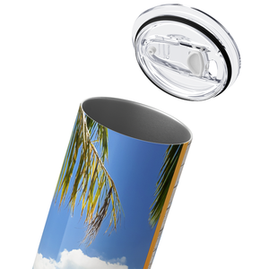 Girls Just Want to Have Sun at the Beach 20oz Skinny Tumbler