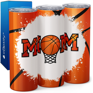 Basketball Mom 20oz Skinny Tumbler