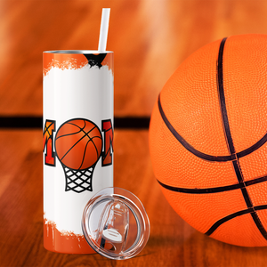 Basketball Mom 20oz Skinny Tumbler