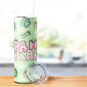 Paw Mama 20oz Skinny Tumbler