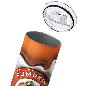 Pumpkin Spice Life Inflated Balloon 20oz Skinny Tumbler