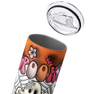 Spooky Season Ghost Inflated Balloon 20oz Skinny Tumbler