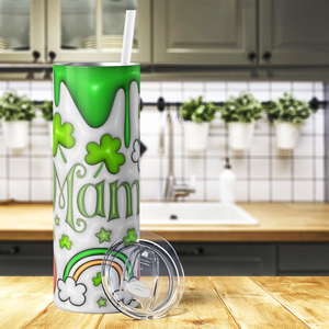 Lucky Irish Mama St. Patrick's 20oz Skinny Tumbler
