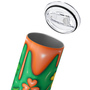 Lucky Clovers Melting 20oz Skinny Tumbler