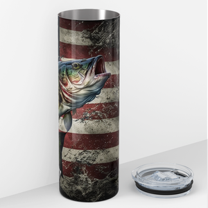 Personalized Retro Reel Cool Dad 20oz Skinny Tumbler