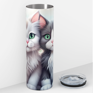 Sweet Cats 20oz Skinny Tumbler