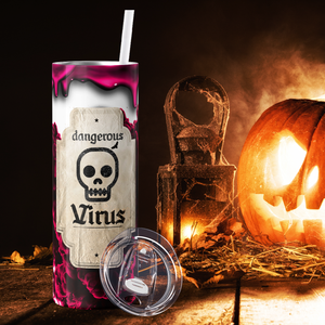 Dangerous Virus Potion 20oz Skinny Tumbler