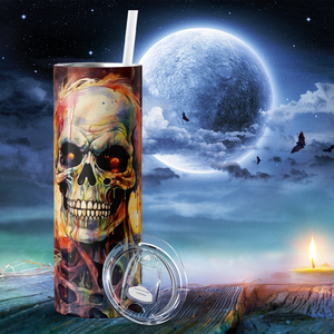 Zombie and Cocktail Potion 20oz Skinny Tumbler