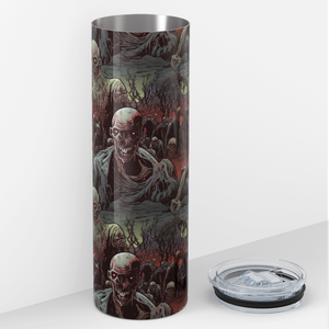 Zombie Apocalypse 20oz Skinny Tumbler