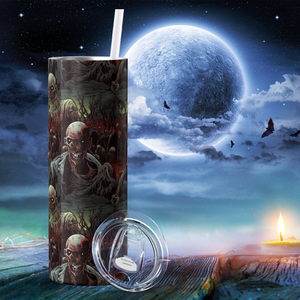 Zombie Apocalypse 20oz Skinny Tumbler