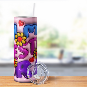 In My Bestie Era 20oz Skinny Tumbler