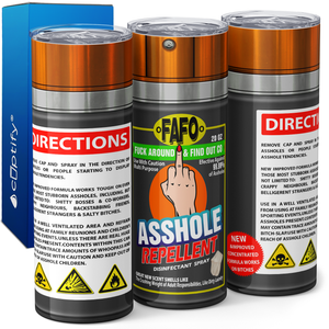 Asshole Replellent Dirty Laundry 20oz Skinny Funny Tumbler