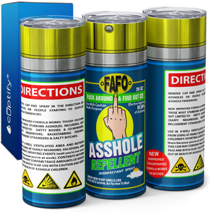 Asshole Replellent Fresh Air and Sunshine 20oz Skinny Funny Tumbler