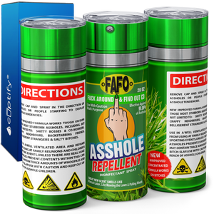 Asshole Replellent Manual Labor 20oz Skinny Funny Tumbler