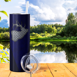 Blue Hunting 20oz Skinny Tumbler