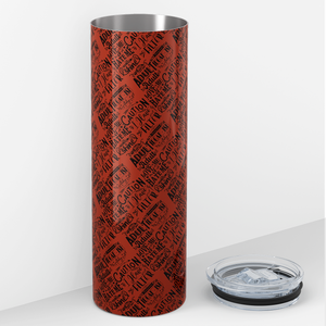 Sarcastic Phrases 20oz Skinny Tumbler