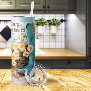 Coastal Cowgirl 20oz Skinny Tumbler
