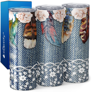 Cowgirl Jeans 20oz Skinny Tumbler