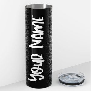 Personalized Cuss Words Mandala 20oz Skinny Tumbler