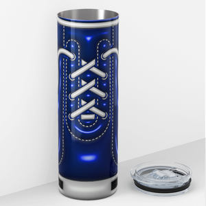 Blue Inflated Star Shoes 20oz Skinny Tumbler