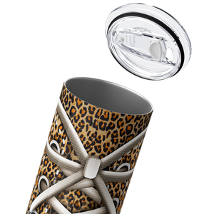 Leopard Print Sneakers 20oz Skinny Tumbler