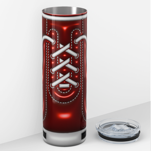 Red Inflated Star Shoes 20oz Skinny Tumbler